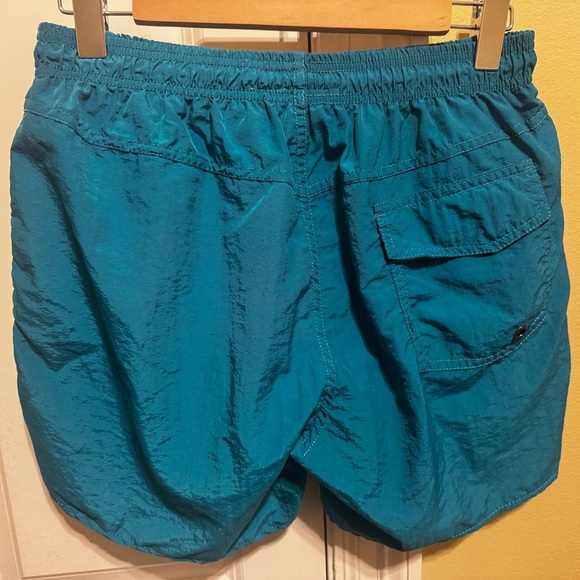 Maamgic Men’s Swim Shirts Swimwear Trunks Mesh Lining Quick Dry Turquoise Sz M - Picture 5 of 13